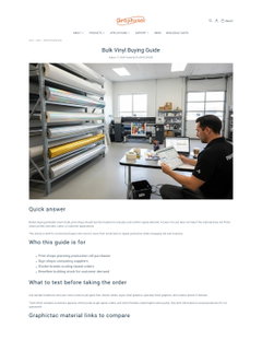 Bulk Vinyl Buying Guide