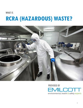 Guide to Identifying RCRA (Hazardous) Waste