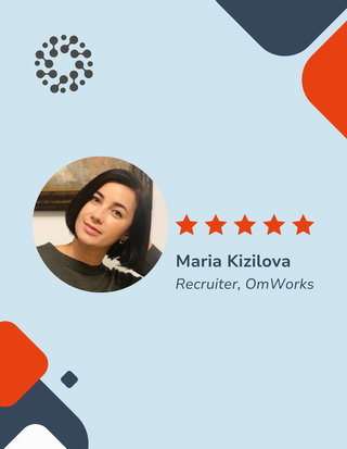 Maria Kizilova, a recruiter, shares her experience working with Talentuch 