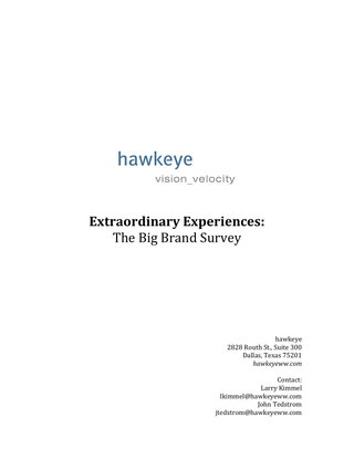 Extraordinary Experiences