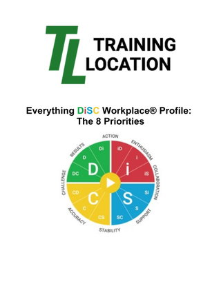 Everything DiSC Workplace® Profile:  The 8 Priorities