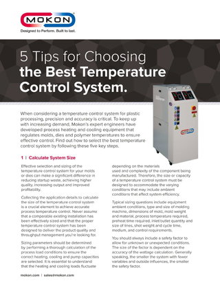 5 Tips for Choosing the Best Temperature Control System