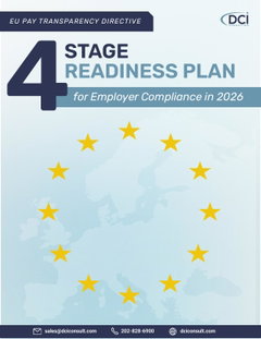 DCI's 4-Stage EU Pay Transparency Readiness Guide and Infographic