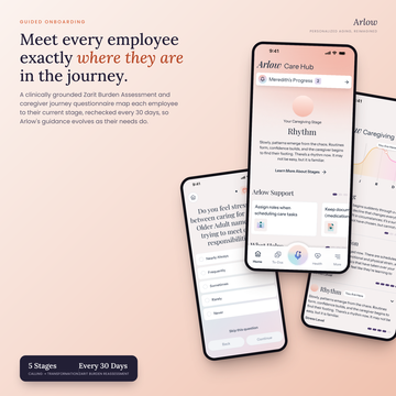 Personalized Onboarding: Caregiving Journey and Burden Assessments