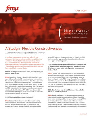 Hospitality Insurance Group Case Study