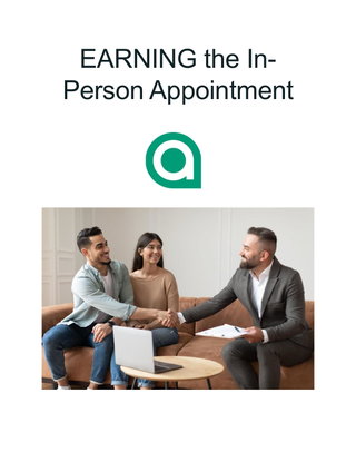 EARNING the In-Person Appointment