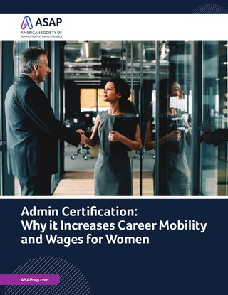 Admin Certification: Why it Increases Career Mobility and Wages for Women