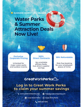Give Your Team a Summer Win with Great Work Perks!