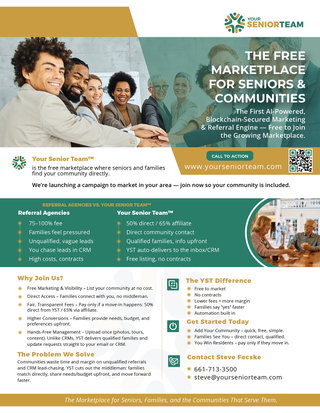 The Free Marketplace for Seniors & Communities