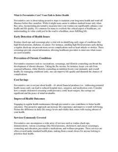 What Is Preventative Care? Your Path to Better Health