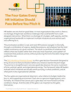 The Four Gates Every HR Initiative Should Pass Before You Pitch It