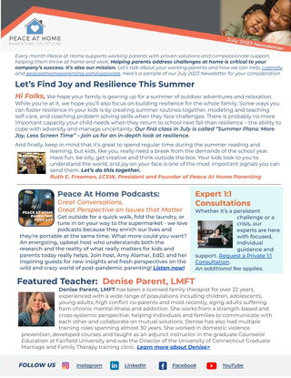 Find Joy and Resilience at Home and in the Workplace this Summer 