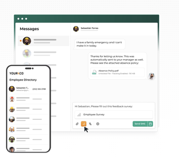 SMS-Based Frontline Employee Platform