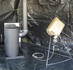 Military Barracks-Space Heaters