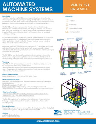 AMS PJ-401 Data Sheet