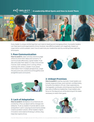 8 Leadership Blind Spots and How to Avoid Them