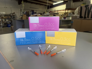 FEELject™ Insulin Syringe with Fixed Needle