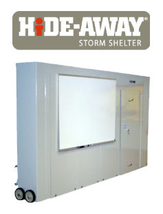Hide-Away Safe Room – Schools