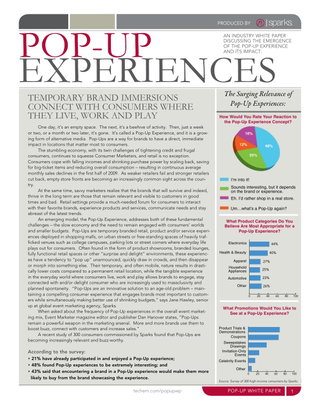 Pop-Up Experiences