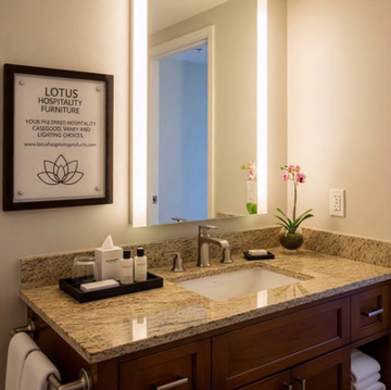 Vanities Mirror and cabinets fully customizable Marble and Custom Quartz for bathroom and shower