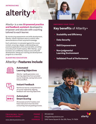 Introducing Alterity+