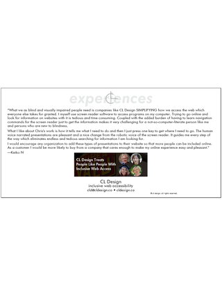Endorsement: Keiko N—Braille Instructor