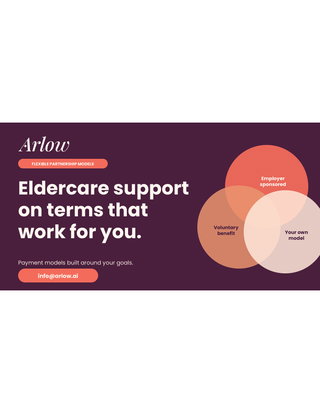 Eldercare support for your people, on terms that work for you