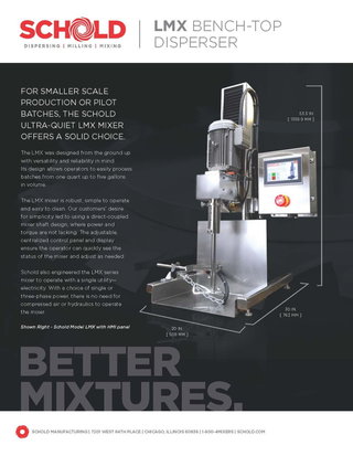 LMX Bench-Top Lab Mixer Brochure