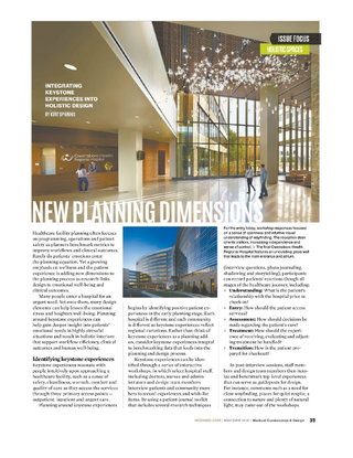 Integrating Keystone Experiences into Holistic Design