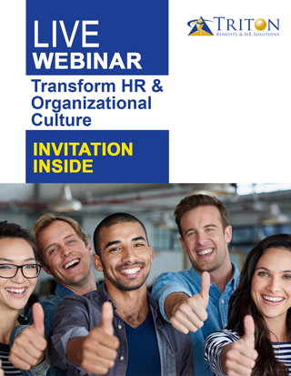 WEBINAR: Transform HR & Organizational Culture