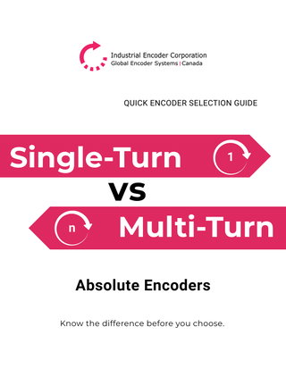 Single-Turn vs Multi-Turn Absolute Encoders: Quick Selection Guide