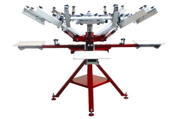 Anatol Tornado Manual Screen Printing Press – 6 Color / 4 Station