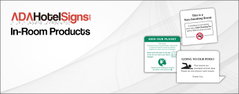 See Our Complete Selection of Hotel Signage Products