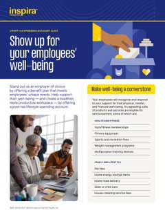 Demonstrate that you care for your employees' well-being: Offer a lifestyle spending account