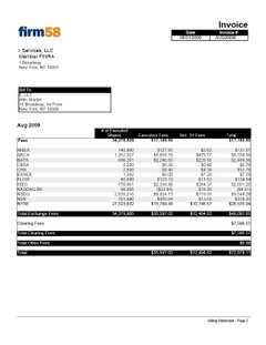 Billing by Firm58