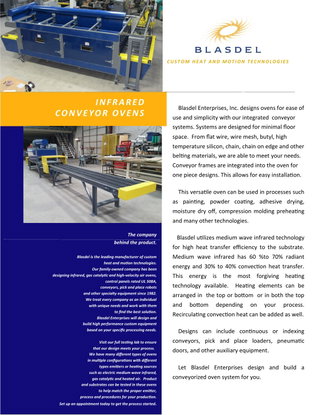 Blasdel Conveyorized Oven