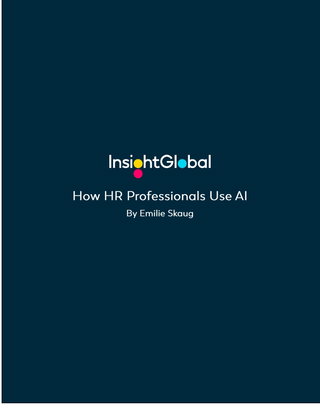 How HR Professionals Use AI