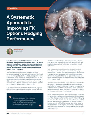A Systematic Approach to Improving FX Options Hedging Performance