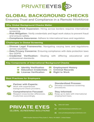 Global Background Checks