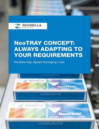 NeoTRAY  High Speed Cartoners
