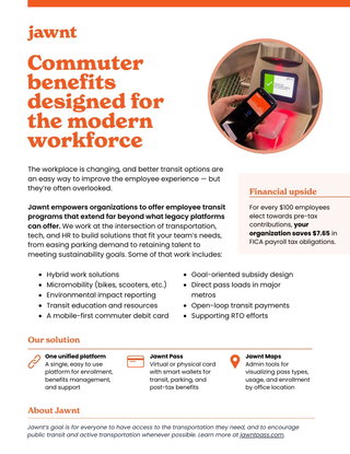 Jawnt Employer Two-Pager