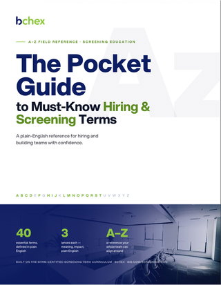 The Pocket Guide To Must-Know Human Resources & Hiring Terms