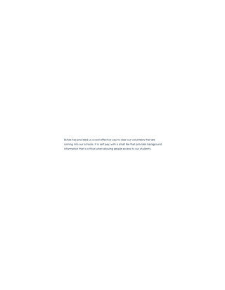 Jennifer Brunsman Bchex & SecureVolunteer Testimonial
