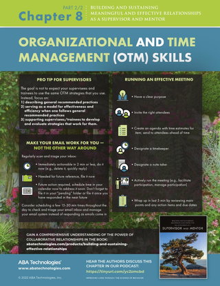 ORGANIZATIONAL AND TIME  MANAGEMENT (OTM) SKILLS  part 2 of 2