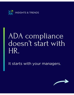 Why ADA Compliance Starts With Managers, Not HR