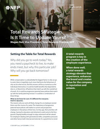 Maximizing Your Total Rewards Strategy Whitepaper