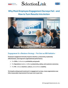 Why Most Employee Engagement Surveys Fail – and How to Turn Results Into Action
