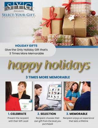 Holiday Employee Gifts That Let Recipients Choose Exactly What They Want