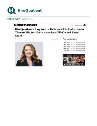 How EnsembleIQ Transformed Retail & Media Hiring with EasySource