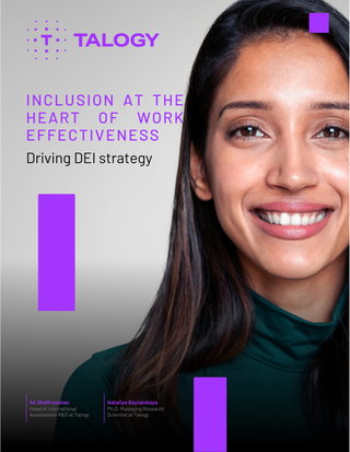 Inclusion at the heart of work effectiveness